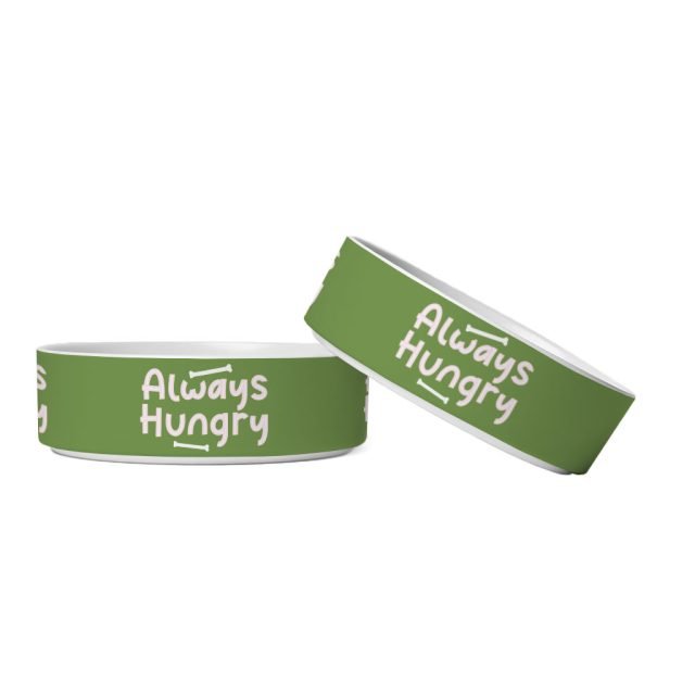 Always Hungry Pet Bowl - Funny Dog Bowl - Best Design Pet Food Bowl - Image 3