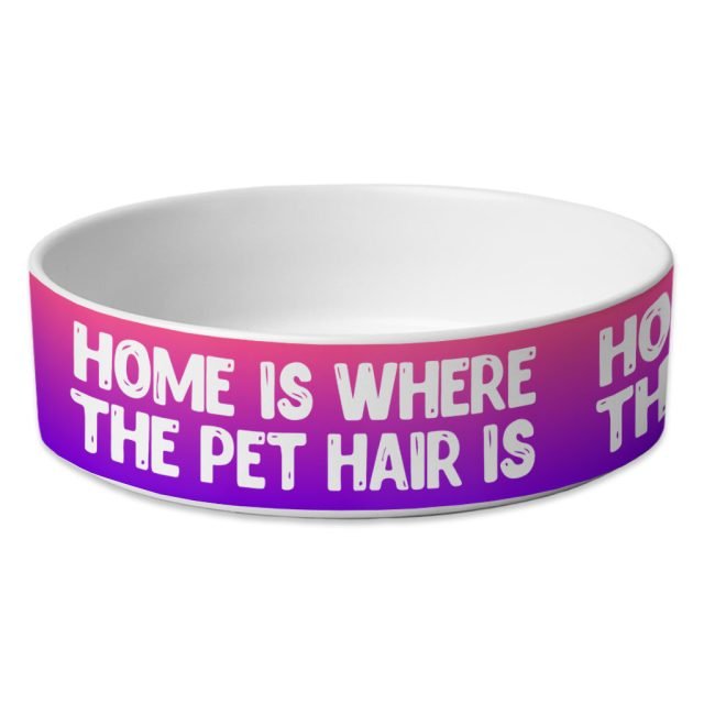 Cool Design Pet Bowl - Cute Print Dog Bowl - Cool Trendy Pet Food Bowl