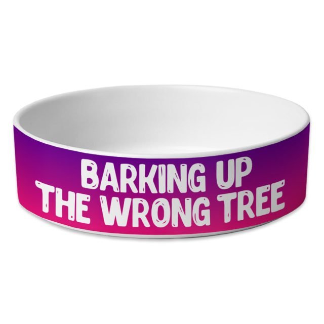 Funny Design Pet Bowl - Cool Quotes Dog Bowl - Graphic Pet Food Bowl