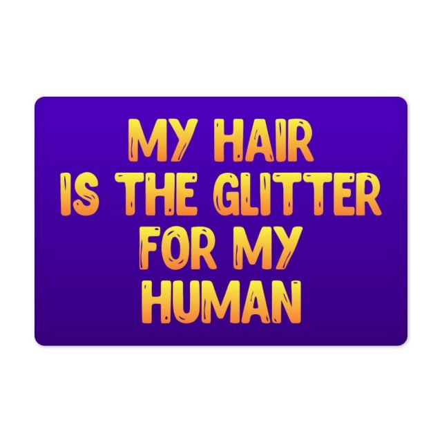 Cool Saying Pet Food Mat - Best Quote Anti-Slip Pet Bowl Mat - Printed Pet Feeding Mat - Image 2