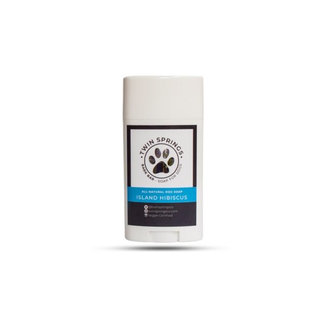 Island Hibiscus Bark Bar Dog Soap - Image 2