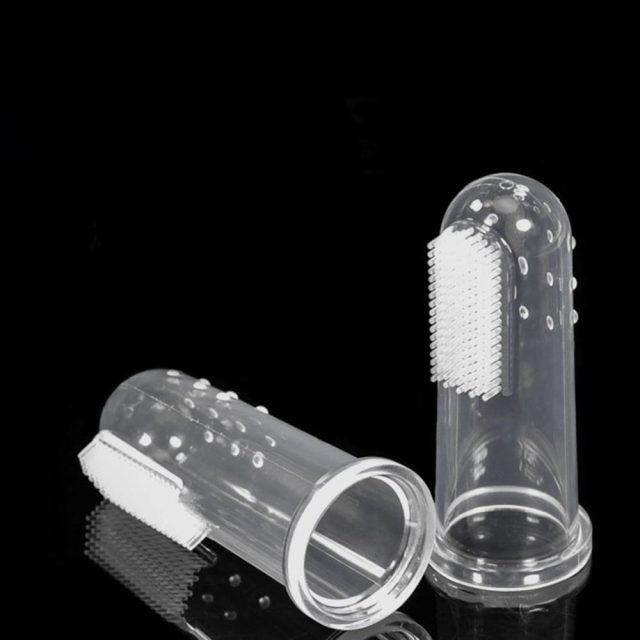 Soft Finger Pet Toothbrush Set (3pcs) - Image 5