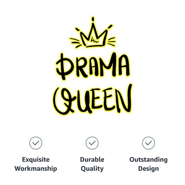 Drama Queen Pet Bandana - Funny Dog Bandana - Themed Pet Scarf - Image 9