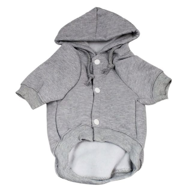Happy Dog Happy Life Dog Hoodie with Pocket - Phrase Dog Coat - Art Print Dog Clothing - Image 3