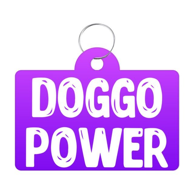 Cool Print Pet ID Tag - Cool Design Pet Tag - Themed Pet ID Tag