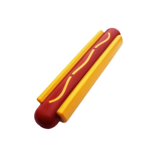 Nylon Hot Dog Chew Toy - Image 2