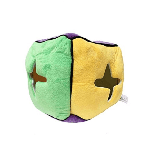 Mask Group;poiuytfdz Plush Find a Bone Cube Dog Toy