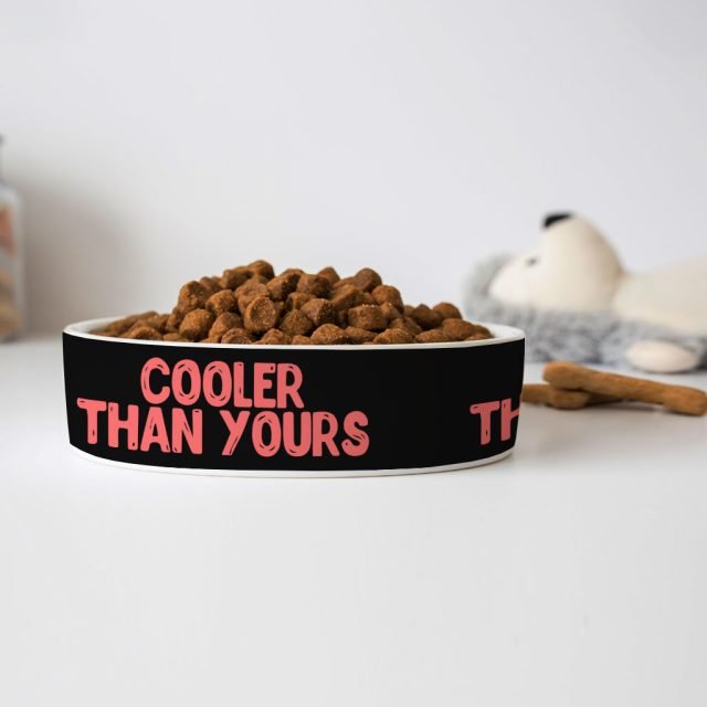 Cool Design Pet Bowl - Sarcastic Dog Bowl - Quote Pet Food Bowl - Image 4